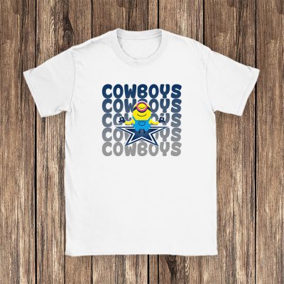 Minion X Dallas Cowboys Team X NFL X American Football Unisex T-Shirt TAT5886