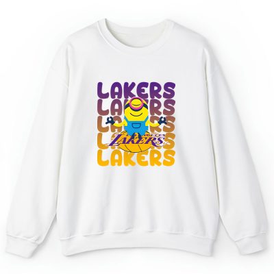 Minion X Los Angeles Lakers Team NBA Basketball Unisex Sweatshirt TAS6464