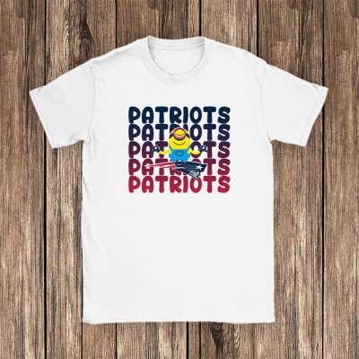 Minion X New England Patriots Team X NFL X American Football Unisex T-Shirt TAT5889