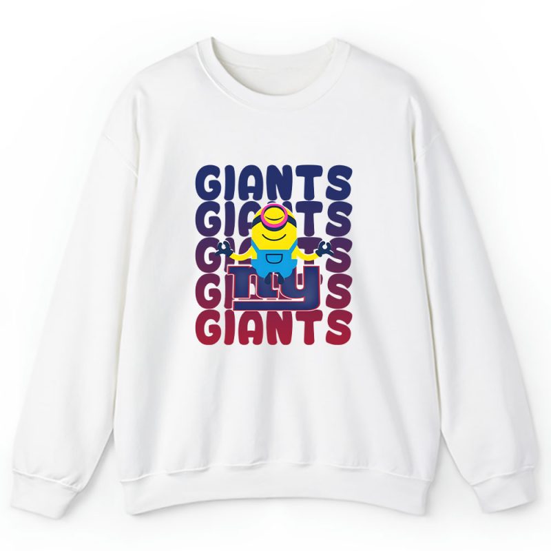 Minion X New York Giants Team X NFL X American Football Unisex Sweatshirt TAS5890