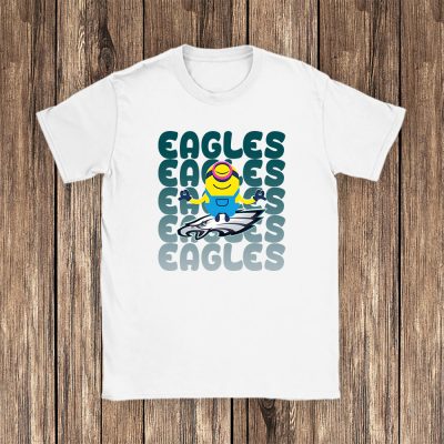 Minion X Philadelphia Eagles Team X NFL X American Football Unisex T-Shirt TAT5891
