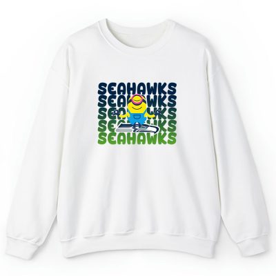Minion X Seattle Seahawks Team X NFL X American Football Unisex Sweatshirt TAS5893