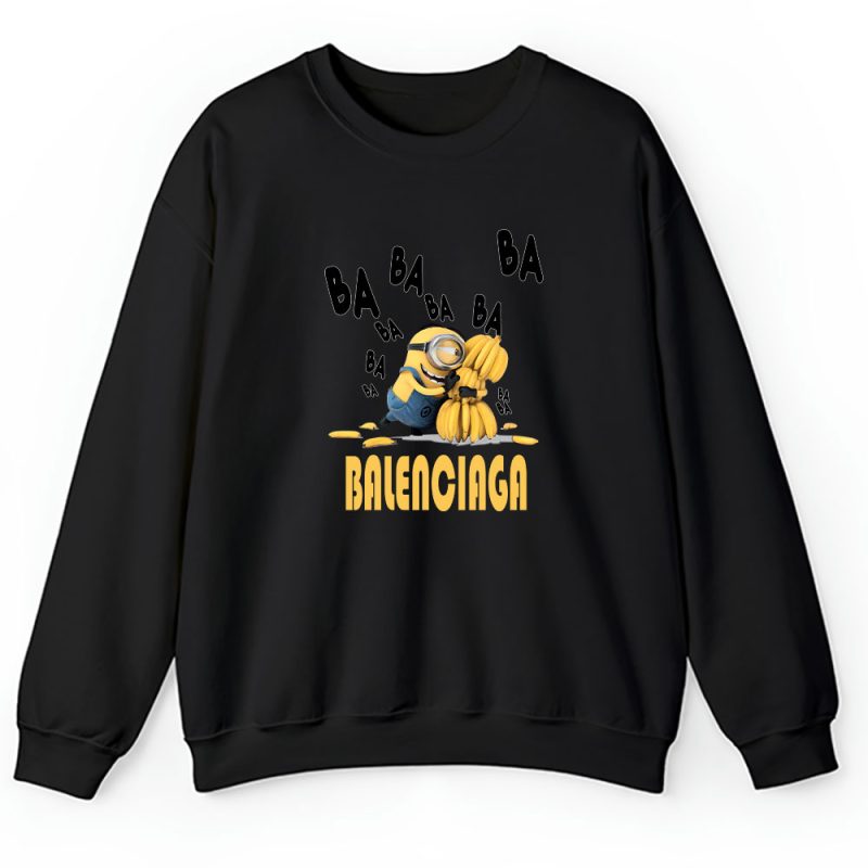 Minions Despicable Me Balenciaga Brand Unisex Sweatshirt TAS6309