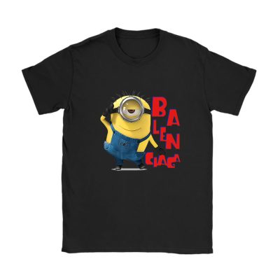 Minions Despicable Me Balenciaga Brand Unisex T-Shirt Cotton Tee TAT6306