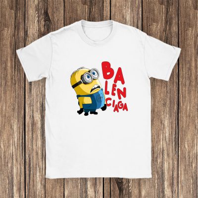 Minions Despicable Me Balenciaga Brand Unisex T-Shirt Cotton Tee TAT6308