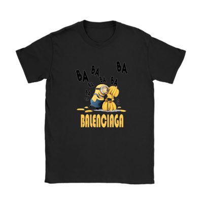 Minions Despicable Me Balenciaga Brand Unisex T-Shirt Cotton Tee TAT6309