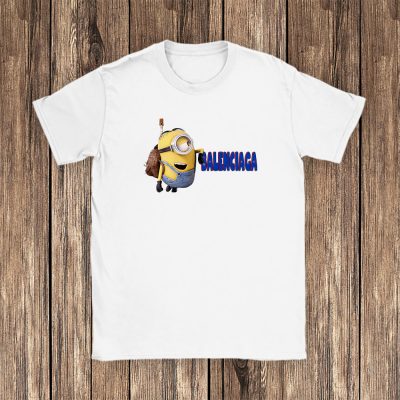 Minions Despicable Me Balenciaga Brand Unisex T-Shirt Cotton Tee TAT6315