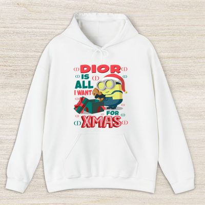 Minions Despicable Me Christmas Dior Brand Unisex Hoodie TAH6323