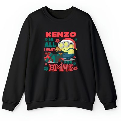 Minions Despicable Me Christmas Kenzo Brand Unisex Sweatshirt TAS6328