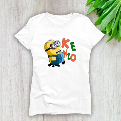 Minions Despicable Me Kenzo Brand Lady T-Shirt Cotton Tee TLT6351