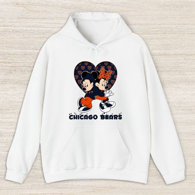 Minnie Mouse X Chicago Bears Team X NFL X American Football Unisex Hoodie TAH5895