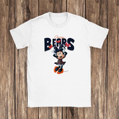 Minnie Mouse X Chicago Bears Team X NFL X American Football Unisex T-Shirt TAT5896