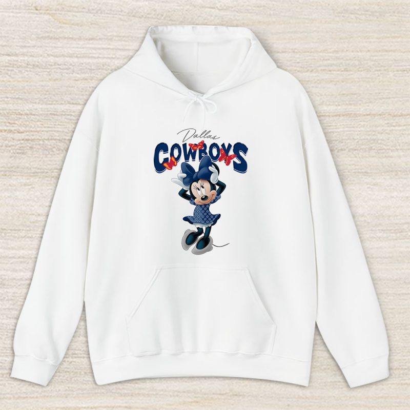 Minnie Mouse X Dallas Cowboys Team X NFL X American Football Unisex Hoodie TAH5897