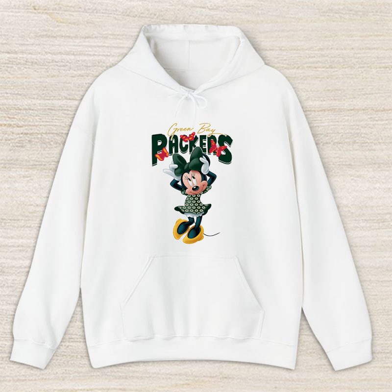 Minnie Mouse X Green Bay Packers Team X NFL X American Football Unisex Hoodie TAH5901