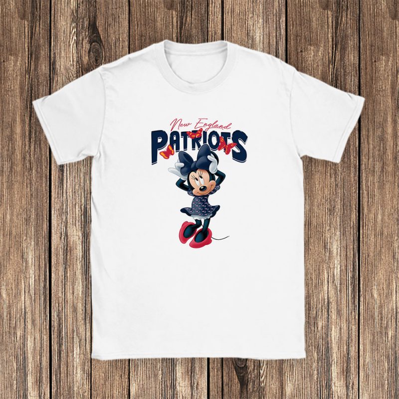Minnie Mouse X New England Patriots Team X NFL X American Football Unisex T-Shirt TAT5903