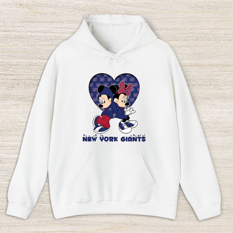 Minnie Mouse X New York Giants Team X NFL X American Football Unisex Hoodie TAH5904
