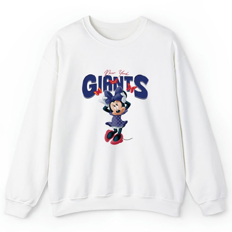 Minnie Mouse X New York Giants Team X NFL X American Football Unisex Sweatshirt TAS5905