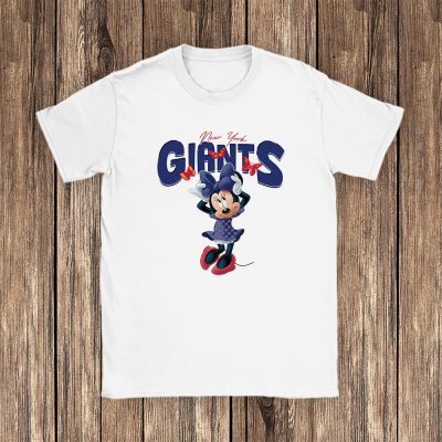 Minnie Mouse X New York Giants Team X NFL X American Football Unisex T-Shirt TAT5905