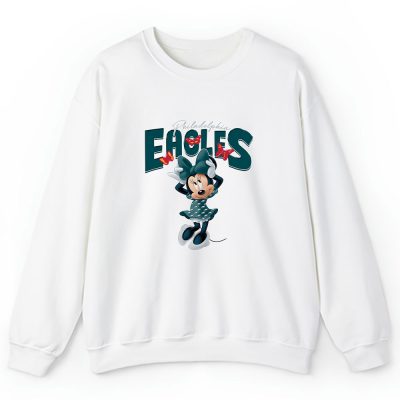 Minnie Mouse X Philadelphia Eagles Team X NFL X American Football Unisex Sweatshirt TAS5907