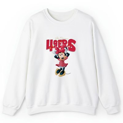 Minnie Mouse X San Francisco 49ers Team X NFL X American Football Unisex Sweatshirt TAS5913
