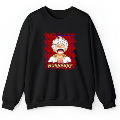 Monkey D Luffy Gear One Piece Burberry Brand Unisex Sweatshirt TAS6554