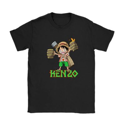 Monkey D Luffy One Piece Kenzo Unisex T-Shirt Cotton Tee TAT7051