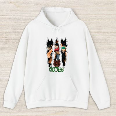 Monkey D Luffy Roronoa Zoro Usopp One Piece Kenzo Brand Unisex Hoodie TAH6300