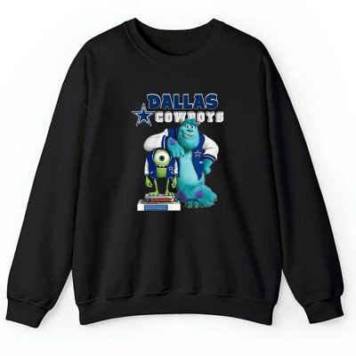 Monster X Mike X Sully X Dallas Cowboys Team X NFL X American Football Unisex Sweatshirt TAS5935