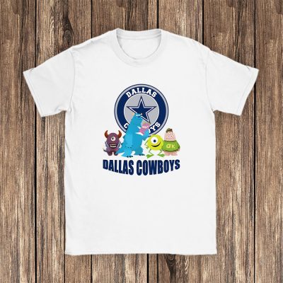 Monster X Mike X Sully X Dallas Cowboys Team X NFL X American Football Unisex T-Shirt TAT5936