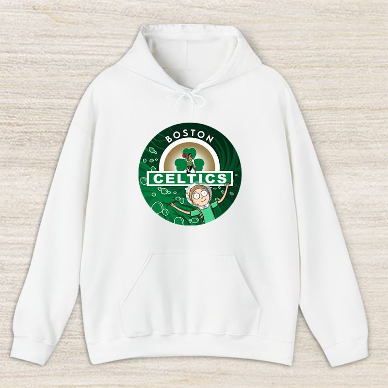 Morty X Boston Celtics Team X NBA X Basketball Unisex Hoodie TAH8659