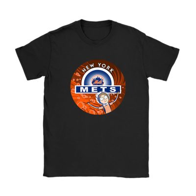 Morty X New York Mets Team MLB Baseball Fans Unisex T-Shirt Cotton Tee TAT8652