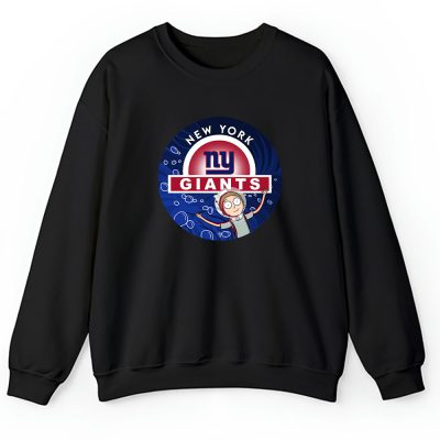 Morty X Rick And Morty X New York Giants Team NFL American Football Unisex Sweatshirt TAS6816