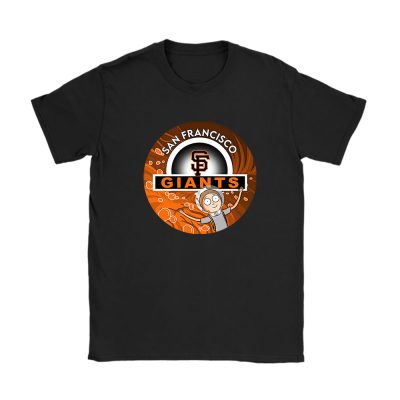 Morty X San Francisco Giants Team MLB Baseball Fans Unisex T-Shirt Cotton Tee TAT8655