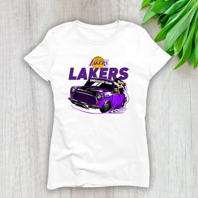 Mr Bean X Los Angeles Lakers Team X NBA X Basketball Lady Shirt Women Tee TLT5590