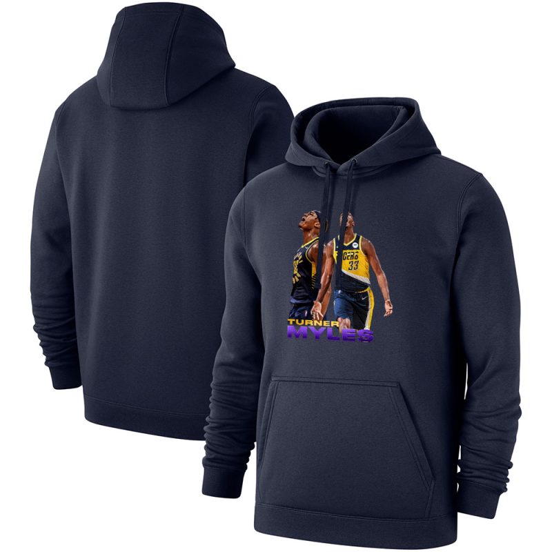 Myles Turner X NBA Playoffs 2024 X Indiana Pacers X Eastern Conference Finals Unisex Hoodie TAH5286