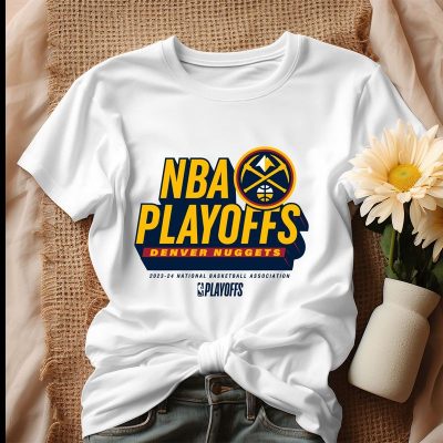 NBA Playoffs Denver Nuggets Basketball Assocication Unisex T-Shirt Cotton Tee