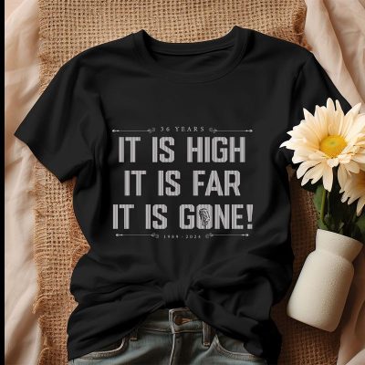 New York Yankees 36 Years It Is High Far Gone Unisex T-Shirt Cotton Tee