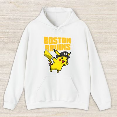 Pikachu X Boston Bruins Team X NHL X Hockey Fan Unisex Hoodie TAH5975