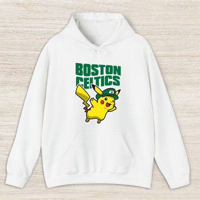 Pikachu X Boston Celtics Team X NBA X Basketball Unisex Hoodie TAH5955