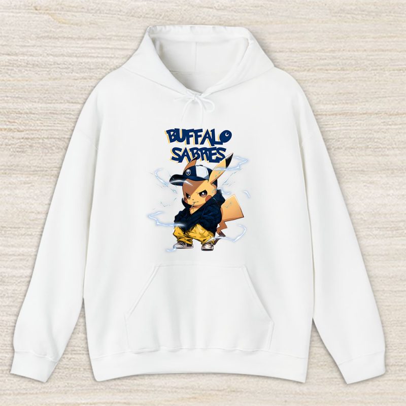 Pikachu X Buffalo Sabres Team X NHL X Hockey Fan Unisex Hoodie TAH8775