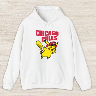 Pikachu X Chicago Bulls Team X NBA X Basketball Unisex Hoodie TAH5957