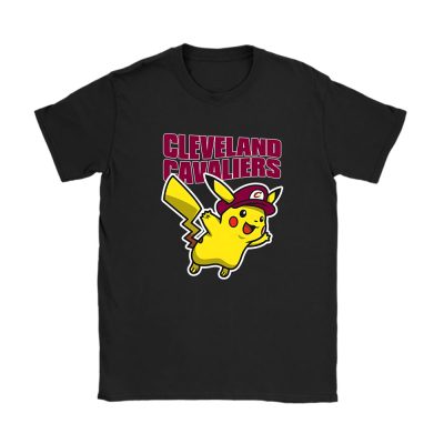 Pikachu X Cleveland Cavaliers Team X NBA X Basketball Unisex T-Shirt TAT5958