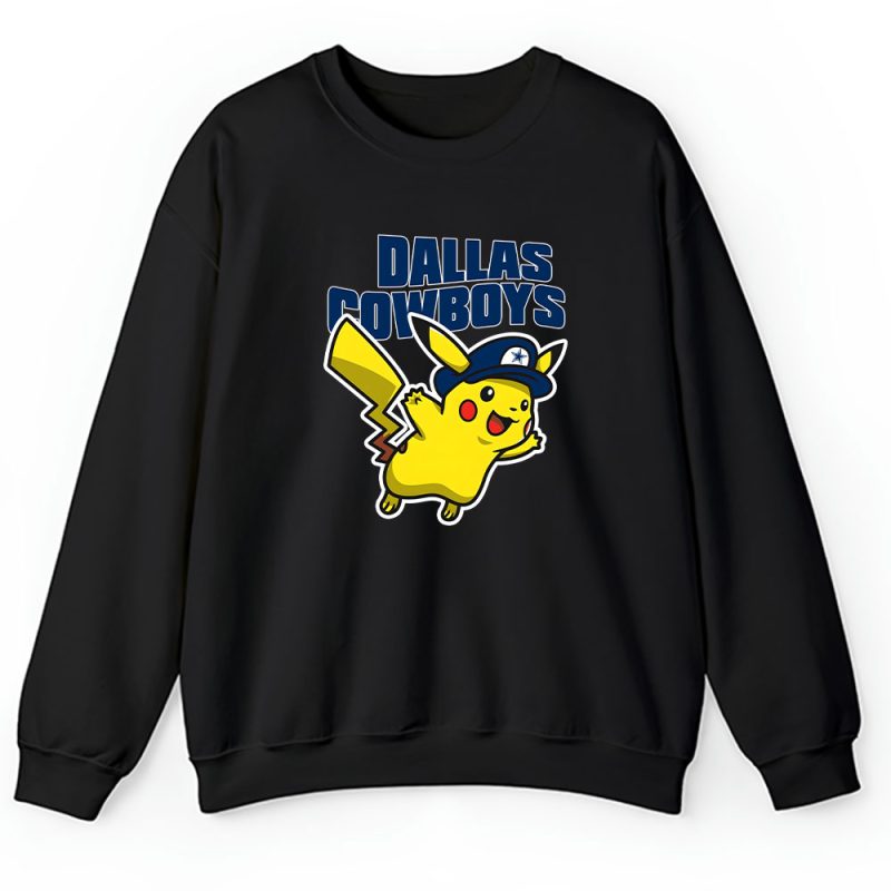 Pikachu X Dallas Cowboys Team X NFL X American Football Unisex Sweatshirt TAS5966