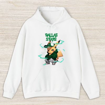 Pikachu X Dallas Stars Team X NHL X Hockey Fan Unisex Hoodie TAH8781