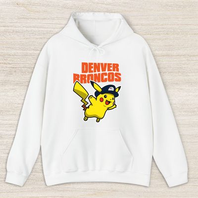 Pikachu X Denver Broncos Team X NFL X American Football Unisex Hoodie TAH5967