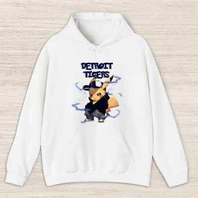 Pikachu X Detroit Tigers Team X MLB X Baseball Fans Unisex Hoodie TAH8751