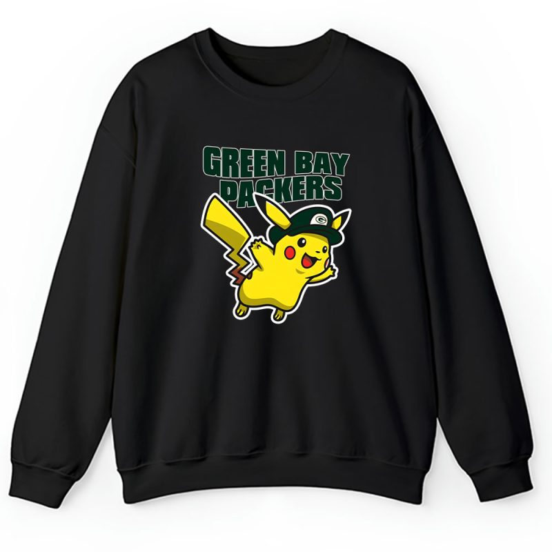 Pikachu X Green Bay Packers Team X NFL X American Football Unisex Sweatshirt TAS5968