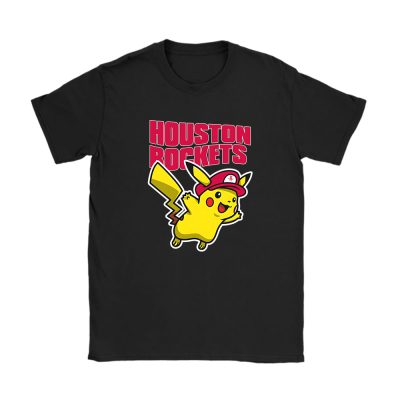 Pikachu X Houston Rockets Team X NBA X Basketball Unisex T-Shirt TAT5960