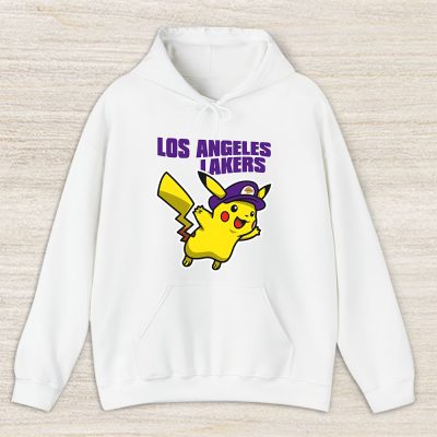Pikachu X Los Angeles Lakers Team X NBA X Basketball Unisex Hoodie TAH5961