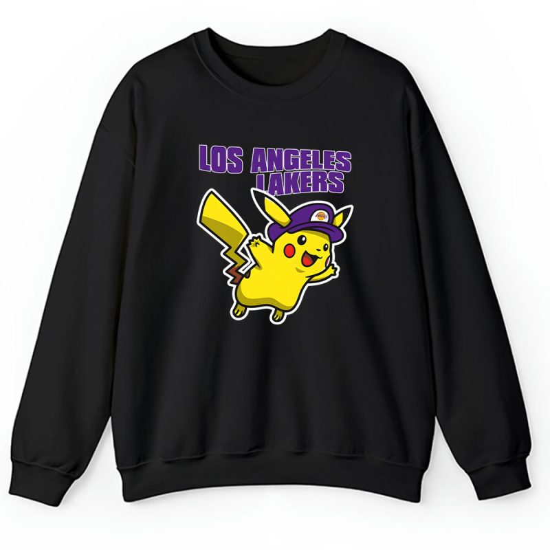 Pikachu X Los Angeles Lakers Team X NBA X Basketball Unisex Sweatshirt TAS5961